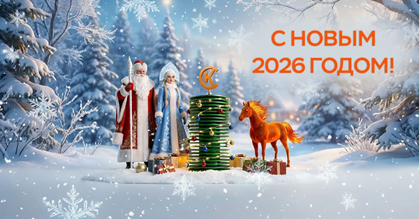С новым 2026 годом